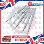 Set of 6 Precision Tweezers
