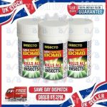 3x Smoke Insect & Pest Control Bombs