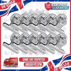12-Piece Magnetic Bulldog Clips